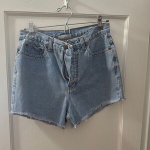 Classic Blue Denim Women's Shorts